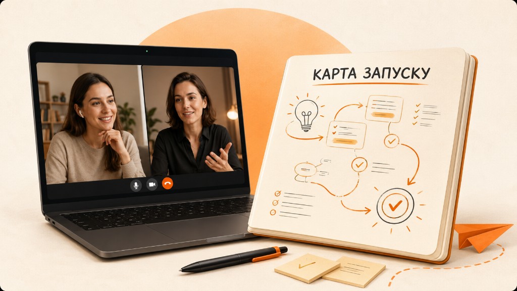 Онлайн-консультація з продюсером і персональна карта запуску